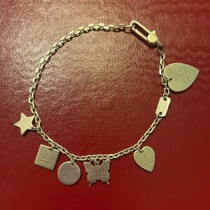 Gucci 925 Heart & Butterfly Silver Bracelet
Authentic like new